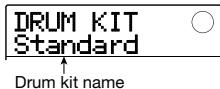 ZOOM MRS8 - Use the cursor left/right keys to bring up the indication "UTILITY DRUM KIT" or "UTILITY BASS PRG" on the display. Then press the [ENTER] key. - 1