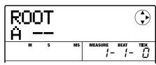 ZOOM MRS8 - Turn the dial to specify the note name (C-B) that will be the root of the chord. - 1