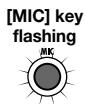 ZOOM MRS8 - To use the built-in mic, press the [MIC] key in the input section so that the key is lit. - 3