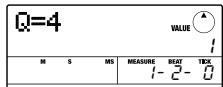 ZOOM MRS8 - To enter a note, hit the pad corresponding to the note, and then press the PLAY [▶] (RHYTHM STEP) key. - 1