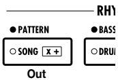 ZOOM MRS8 - Rhythm pattern mode and rhythm song mode - 1