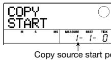 ZOOM MRS8 - Copying a specified range of measures - 3
