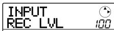 ZOOM MRS8 - Press the cursor down key repeatedly, until "REC LVL" is shown on the second line of the display. - 1