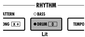 ZOOM MRS8 - Drum kit selected - 1