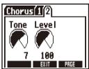 ZOOM MS-50G - | To change the page - 3