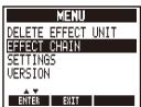 ZOOM MS-50G - | To change the order of effects - 5