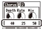 ZOOM MS-50G - To adjust parameters - 2