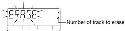 ZOOM PS02 - Press the [INS/DEL] key. - 1