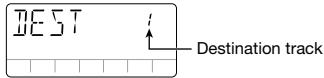 ZOOM PS02 - 3.Use the cursor [▲]/[▼] keys to select the source tracks from "123/12/23/13", and then press the [STORE (EXECUTE)] key. - 1