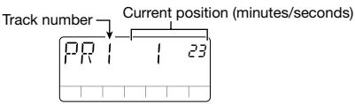 ZOOM PS02 - When the punch-in/punch-out points have been set, press the [■] key to stop the song. - 1