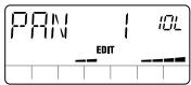 ZOOM PS02 - Press the [EDIT] key. - 1
