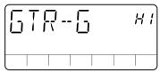 ZOOM PS02 - - Setting the [INPUT] jack gain (GTR-G) - 1