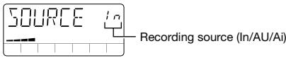 ZOOM PS02 - Select recording source (SOURCE) - 1