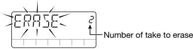 ZOOM PS02 - Erasing a take - 1