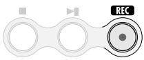 ZOOM PS02 - Press the [REC] key. - 1