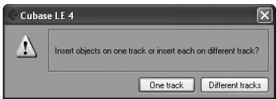 ZOOM R16AI - Select either "Different Tracks" or "One Track" as the import method. - 1