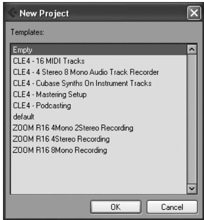 ZOOM R16AI - Create a new project - 1