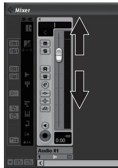 ZOOM R24AI - Operating the fader section - 2