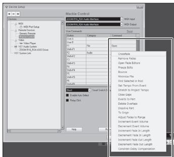 ZOOM R24AI - Function key setup - 6