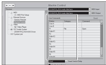 ZOOM R24AI - Function key setup - 3