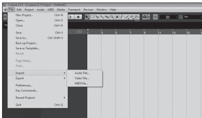 ZOOM R24AI - Using the "Import" command - 5