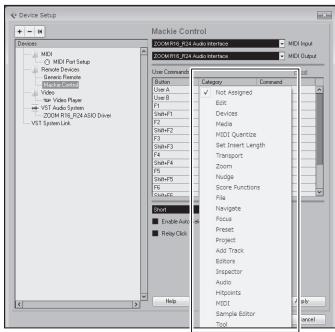 ZOOM R24AI - Function key setup - 5