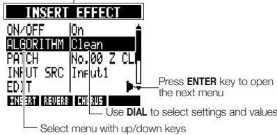 ZOOM R8 - Display and screen information - 2