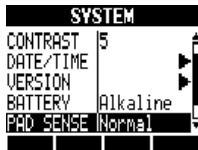 ZOOM R8 - Adjusting the pad sensitivity - 4