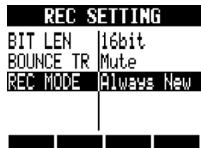ZOOM R8 - Set the recording mode. - 1