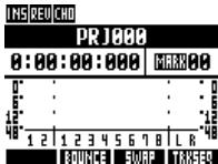 ZOOM R8 - Press to return to the top screen. - 1