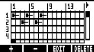 ZOOM R8 - Start step input. - 2