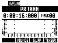 ZOOM R8 - Using the counter to locate - 4