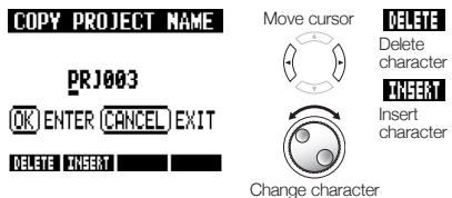 ZOOM R8 - Copying a project - 4
