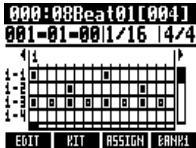 ZOOM R8 - Assigning from the RHYTHM menu - 2