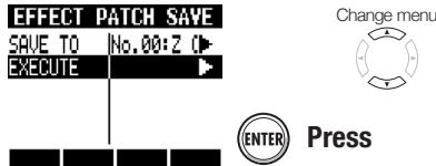 ZOOM R8 - Select EXECUTE. - 1