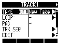 ZOOM R8 - Assigning from the TRACK menu - 2