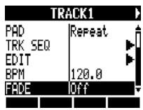 ZOOM R8 - Setting fade-ins and fade-outs - 3