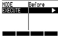 ZOOM R8 - Select EXECUTE. - 1