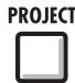 ZOOM R8 - Selecting a project PROJECT > SELECT - 1