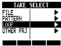 ZOOM R8 - Select LOOP. - 1