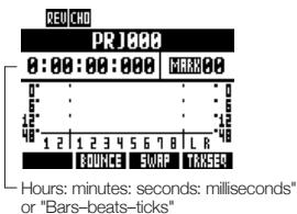 ZOOM R8 - Using the counter to locate - 1