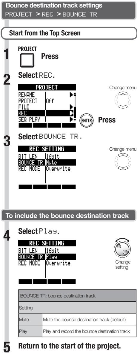 ZOOM R8 - Combining multiple tracks into 1-2 tracks (bouncing) - 1