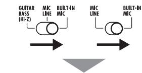 ZOOM R8 - Using the built-in mics - 1
