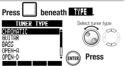 ZOOM R8 - Other tuner types - 1