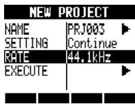 ZOOM R8 - Creating a new project - 7