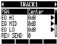 ZOOM R8 - Select a track. - 1