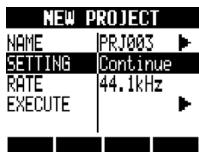 ZOOM R8 - Creating a new project - 5