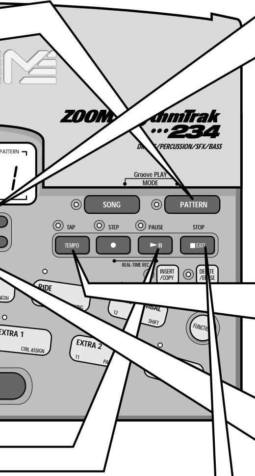 ZOOM RT234 - To change the pattern - 1