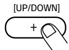 ZOOM RT234 - STEP2 Use the [UP/DOWN] keys to select an empty song number. - 1