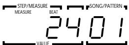ZOOM RT234 - STEP3 Change the setting with the [VALUE UP/DOWN] keys. - 2